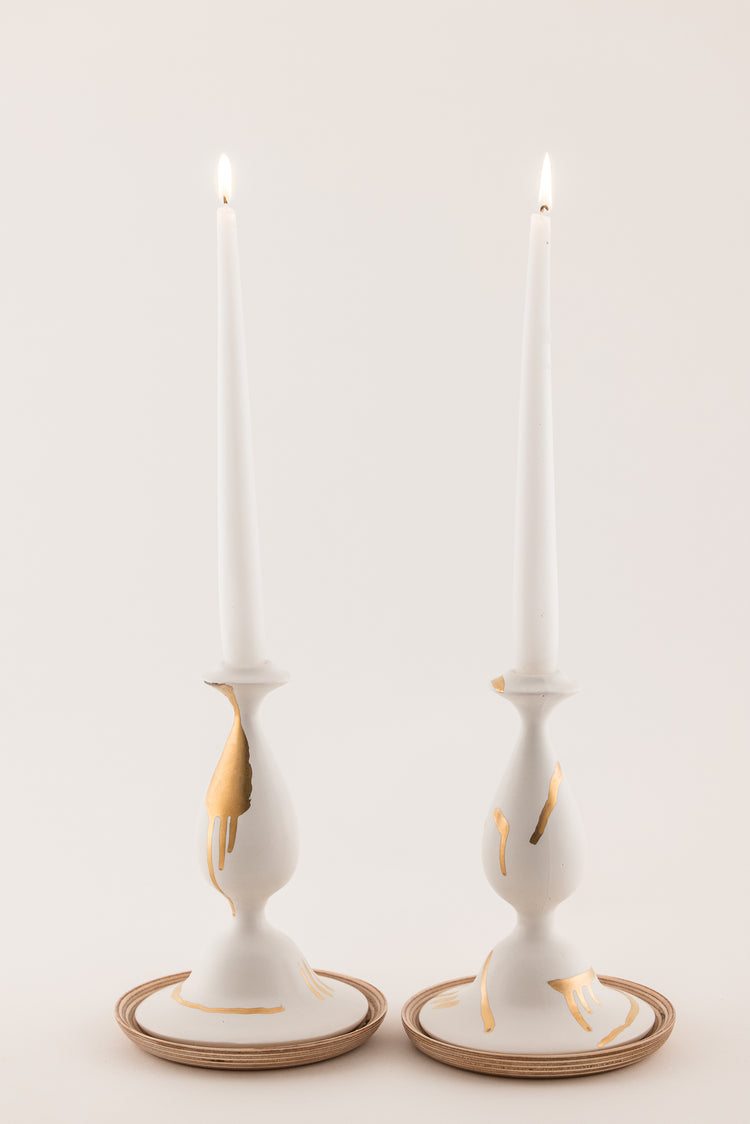 Shabbat Candlesticks
