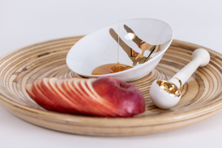 Apples & Honey set for Rosh Hashanah
