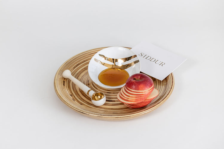 Apples & Honey set for Rosh Hashanah