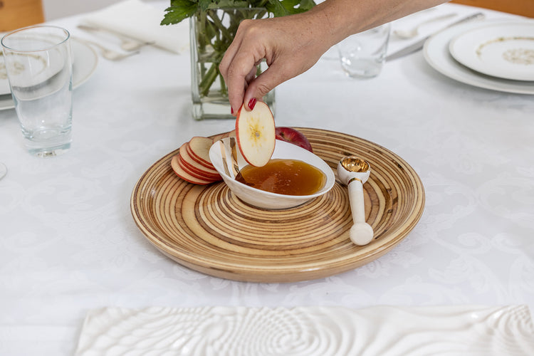 Apples & Honey set for Rosh Hashanah