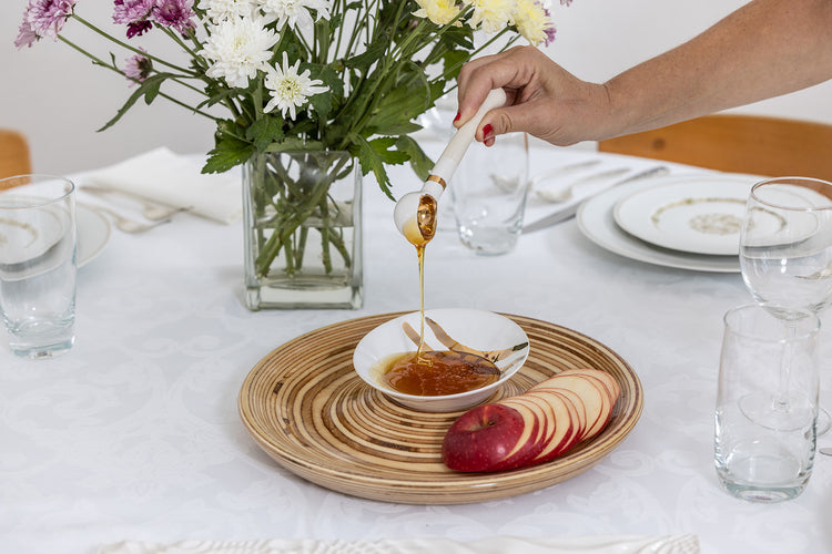 Apples & Honey  set for Rosh Hashanah
